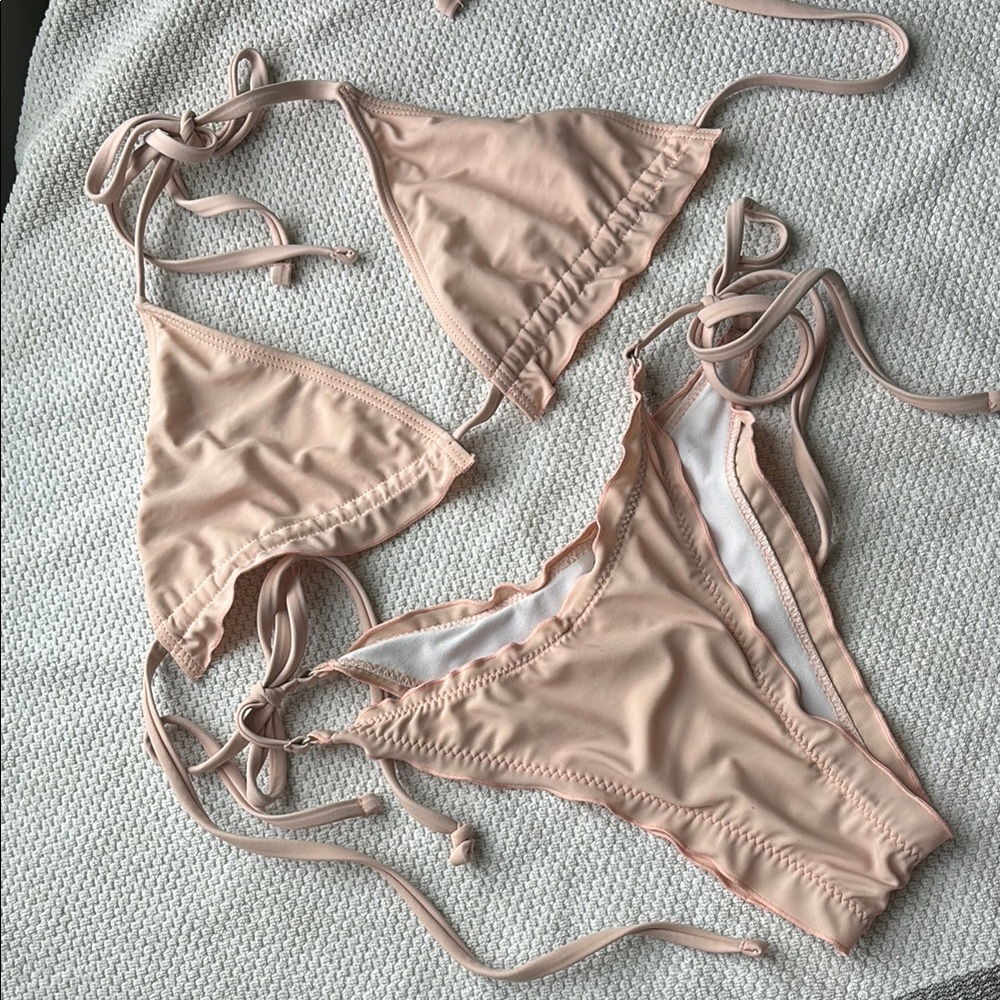 Blush Pink Bikini Set